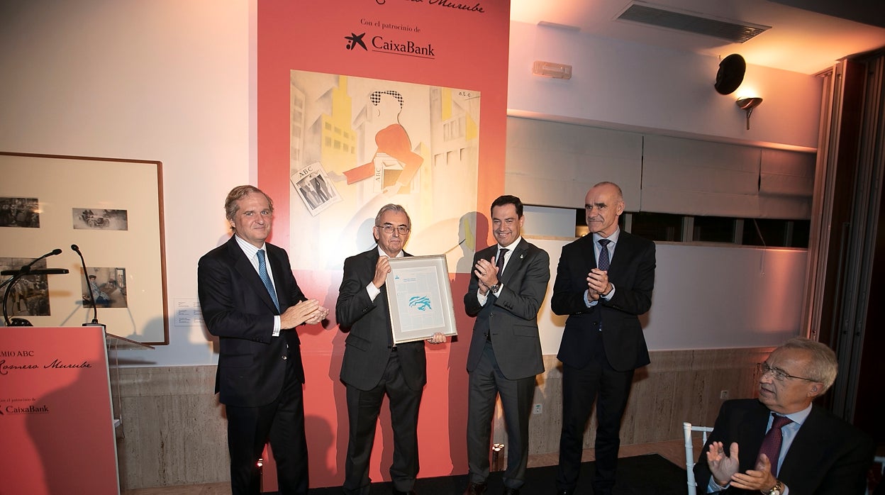 XXII Premio Joaquín Romero Murube: Cena homenaje a José Joaquín León en la Casa de ABC de Sevilla