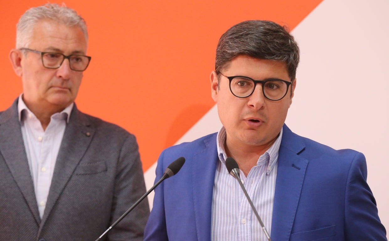 Miguel Ángel Aumesquet y Álvaro Pimentel