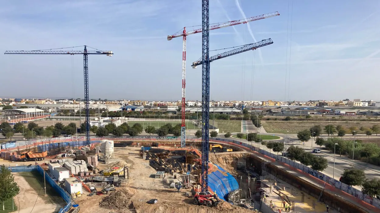 Arrancan las obras de 155 pisos en el mayor complejo de Sevilla Este