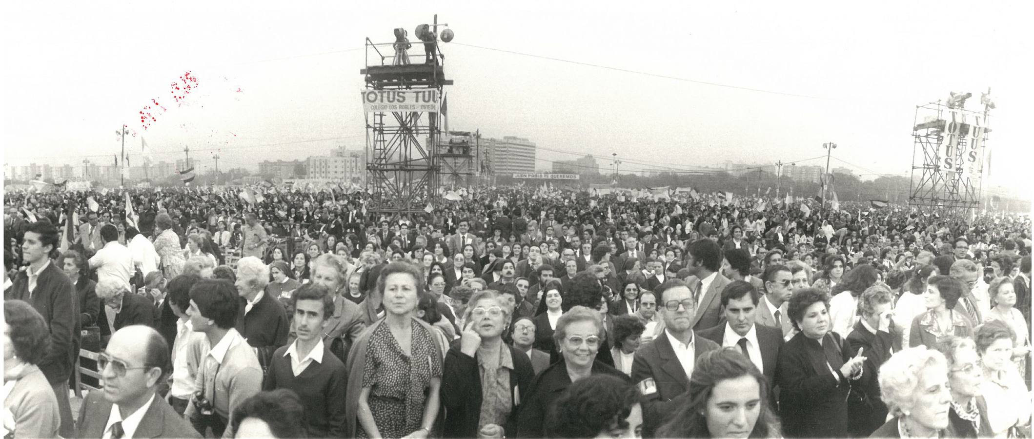Visita del Papa Juan Pablo II a Sevilla en 1982