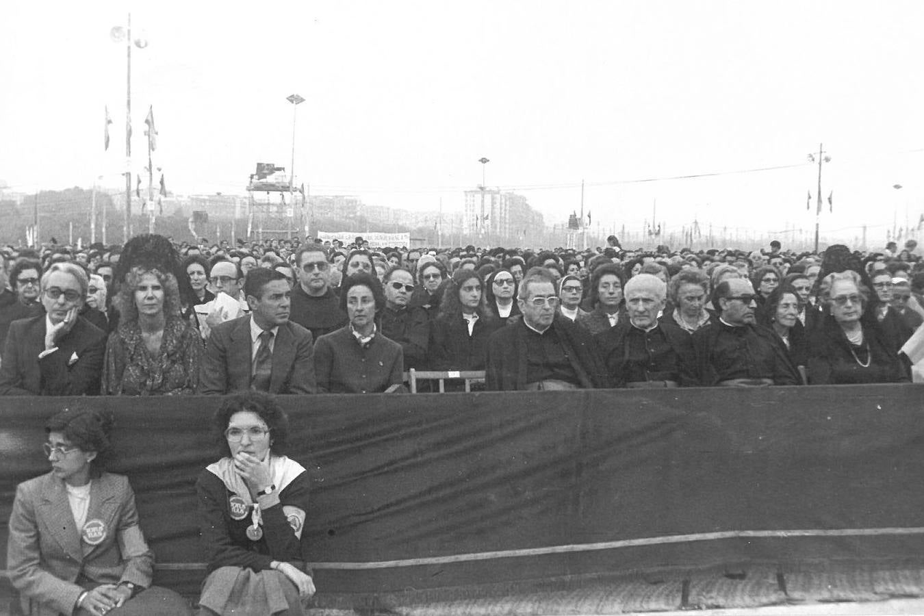 Visita del Papa Juan Pablo II a Sevilla en 1982