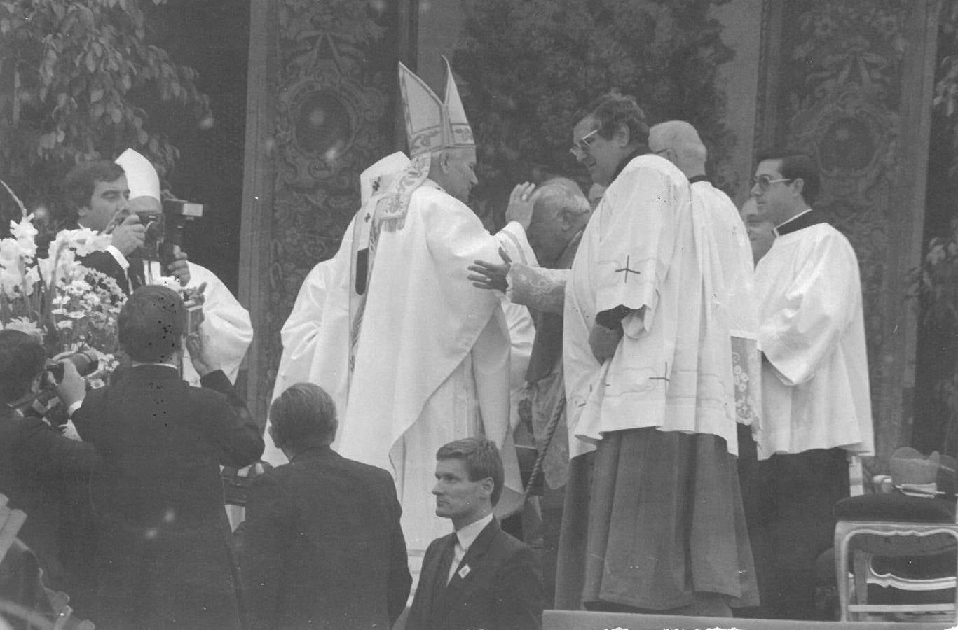 Visita del Papa Juan Pablo II a Sevilla en 1982