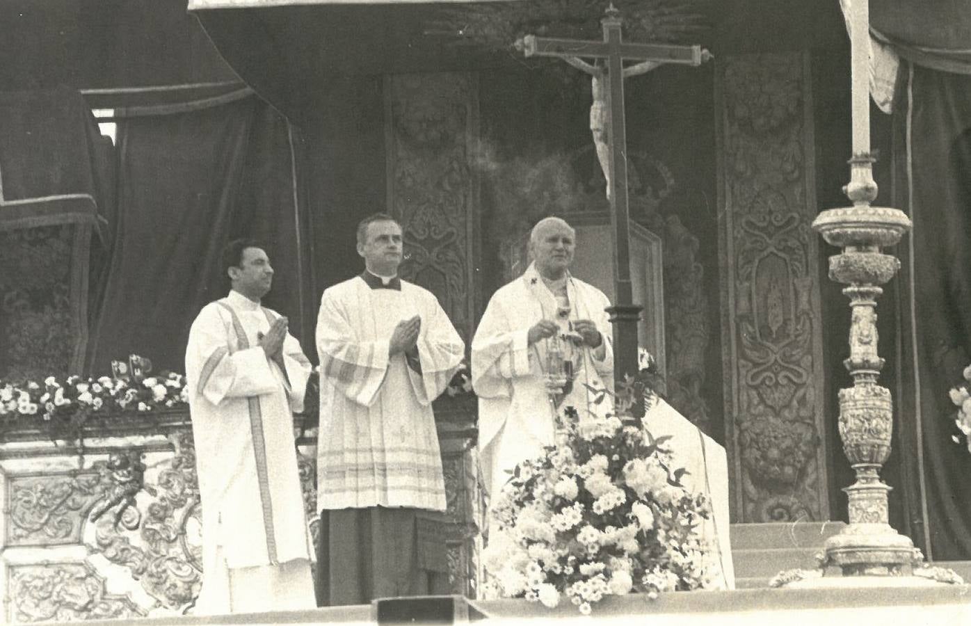 Visita del Papa Juan Pablo II a Sevilla en 1982