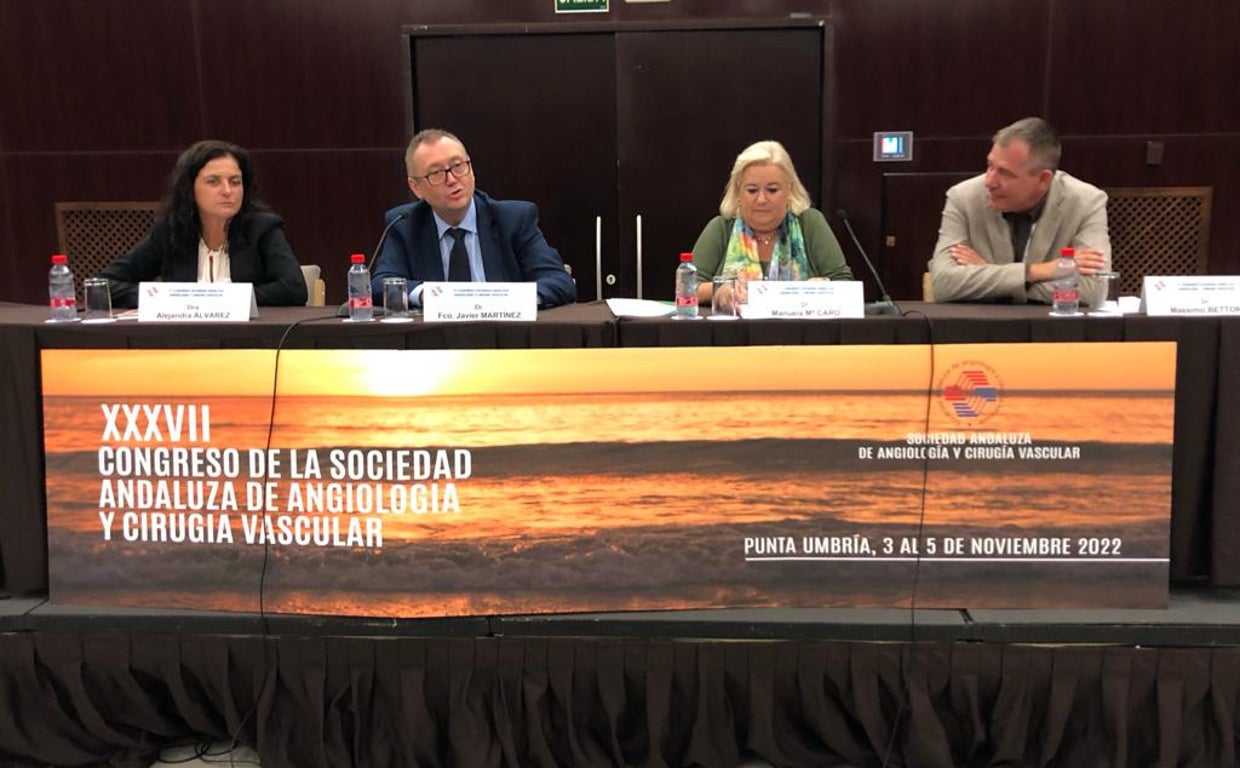 Inauguración del Congreso de la Sociedad Andaluza de Angiología y Cirugía Vascular