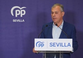 José Luis Sanz: «Sevilla va a ser la palanca de cambio para que Feijoo llegue a la Moncloa»