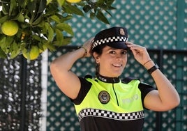 La primera mujer policía de Albaida: «He cumplido mi sueño»