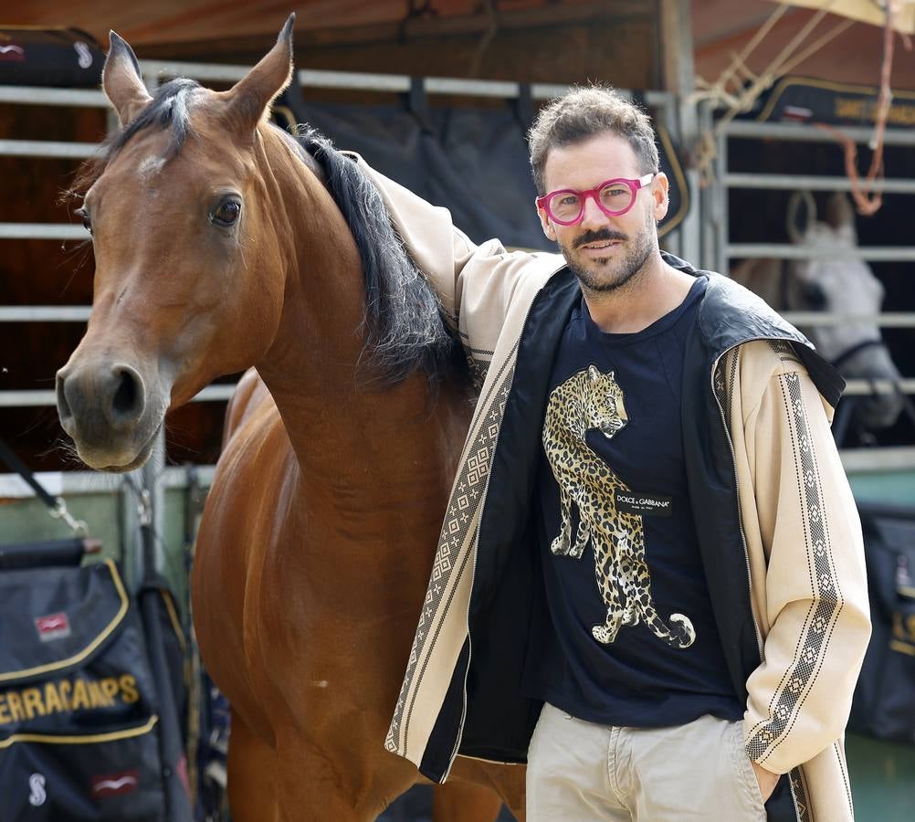 Ambiente este martes de la primera jornada del Salón Internacional del Caballo (Sicab)
