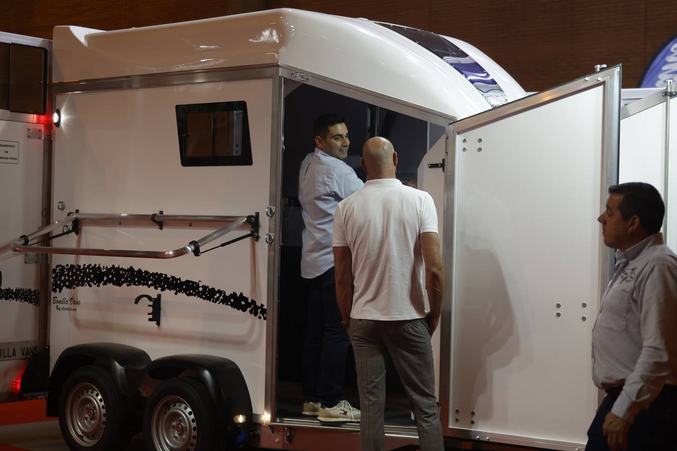 Ambiente este martes de la primera jornada del Salón Internacional del Caballo (Sicab)