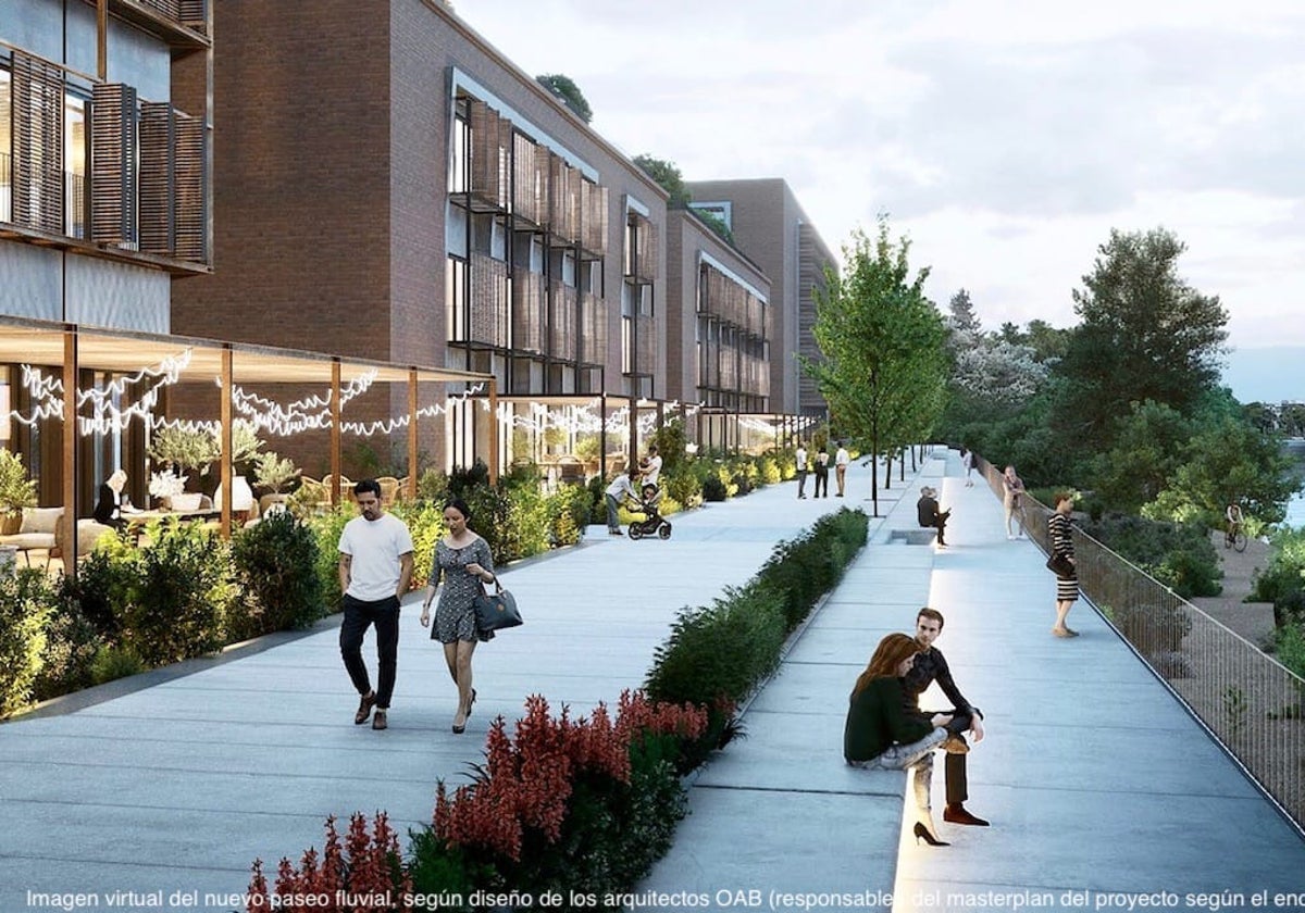 Diseño del futuro paseo fluvialde Altadis