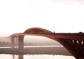 El Colegio de Ingenieros de Caminos pide un túnel sumergido para la SE-40 o un puente sin pilas sobre el río