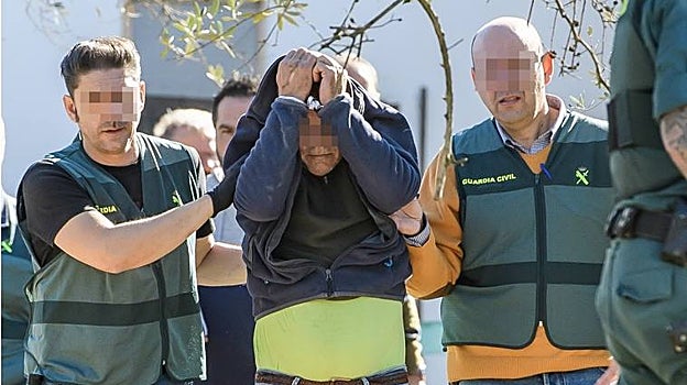 Uno de los catorce detenidos por la Guardia Civil en la operación 'Marcaje'