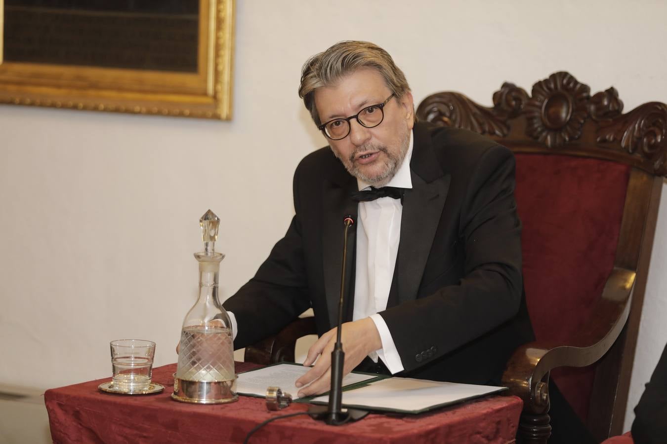 Ingreso de Ignacio Camacho en la Real Academia de Buenas Letras de Sevilla