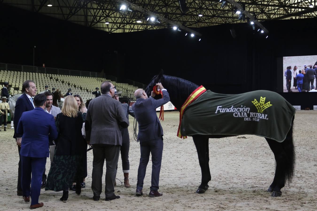 Caballistas y caballos recibieron este domingo sus premios como colofón a una gran edición de Sicab