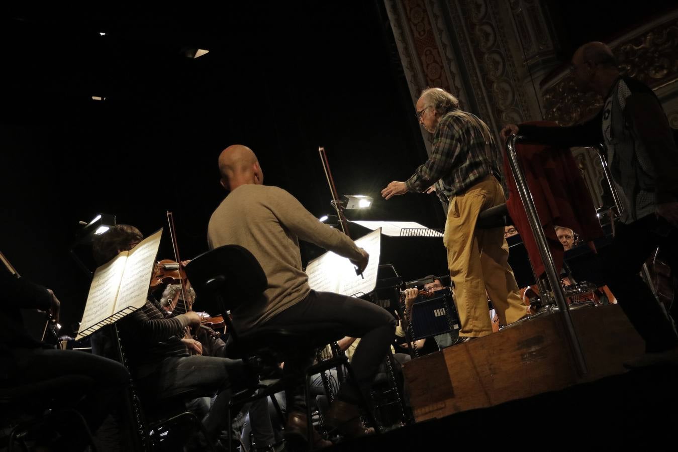 Ensayo general de la Real Orquesta Sinfónica de Sevilla