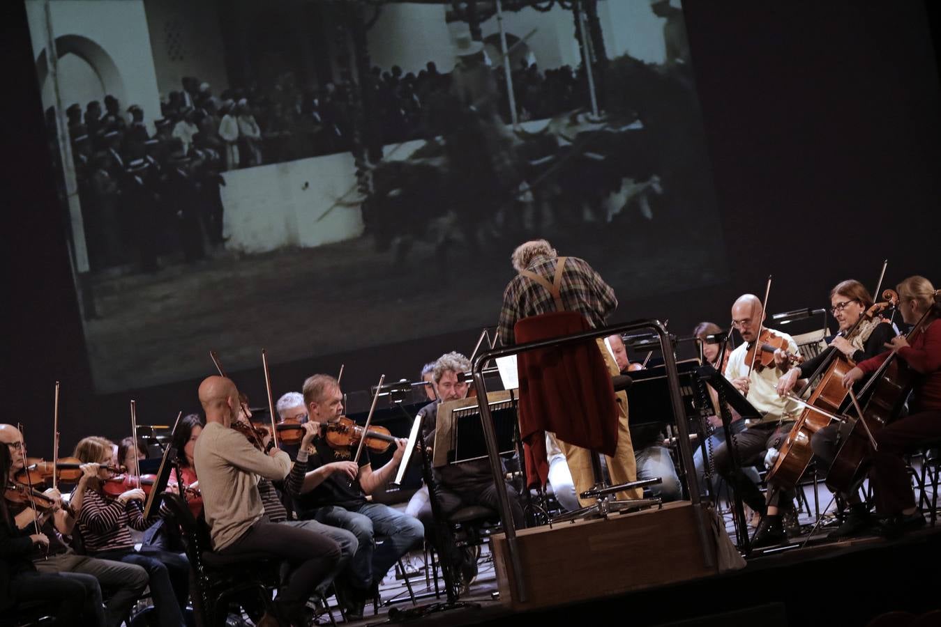 Ensayo general de la Real Orquesta Sinfónica de Sevilla