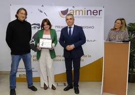 Eva Villegas gana el III Premio de periodismo 'Paco Moreno' de Aminer sobre minería metálica andaluza
