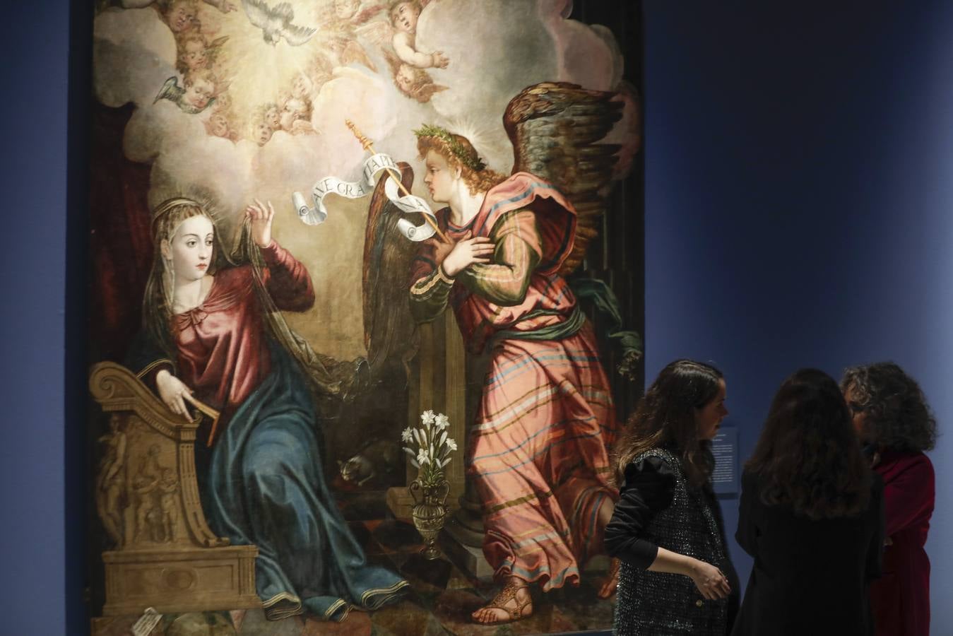 Inauguración de la exposición 'El arte del Renacimiento en Sevilla' en el Bellas Artes