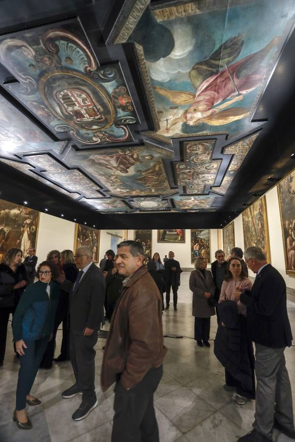Inauguración de la exposición 'El arte del Renacimiento en Sevilla' en el Bellas Artes