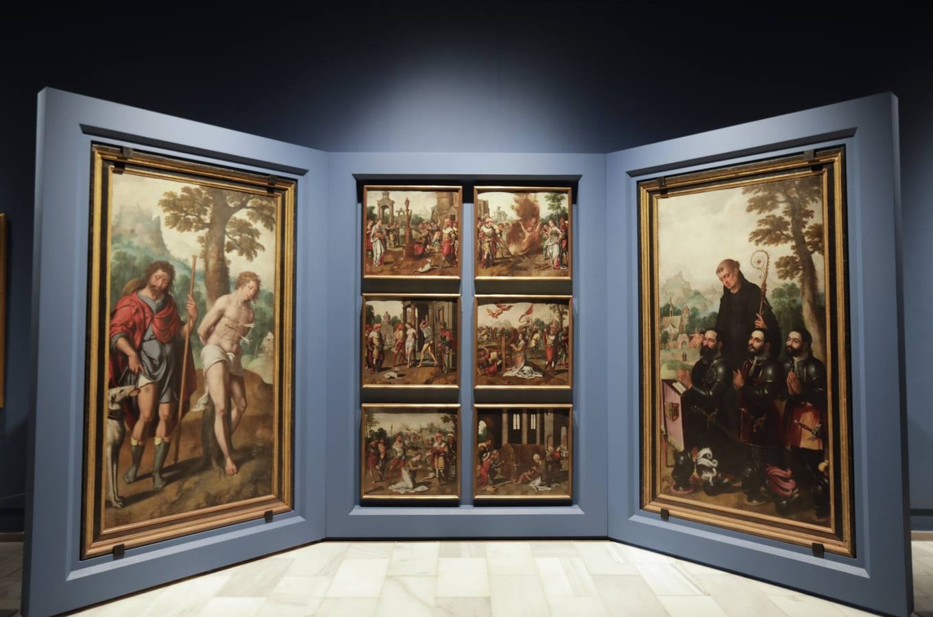 Inauguración de la exposición 'El arte del Renacimiento en Sevilla' en el Bellas Artes