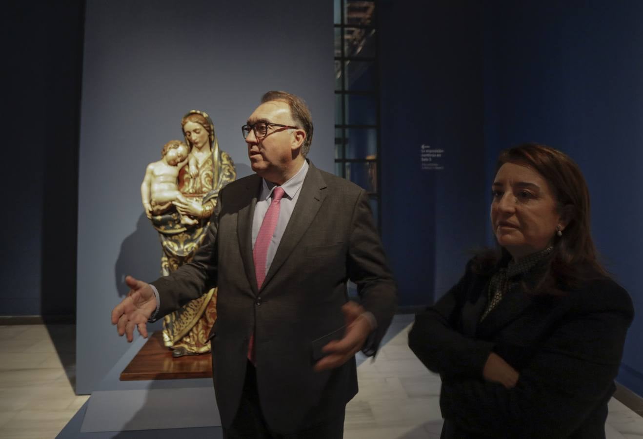 Inauguración de la exposición 'El arte del Renacimiento en Sevilla' en el Bellas Artes