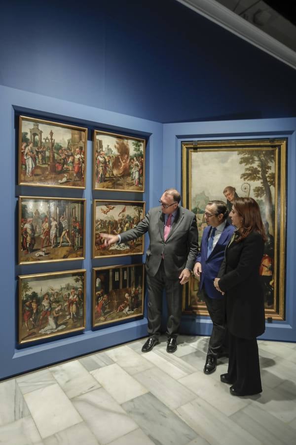 Inauguración de la exposición 'El arte del Renacimiento en Sevilla' en el Bellas Artes