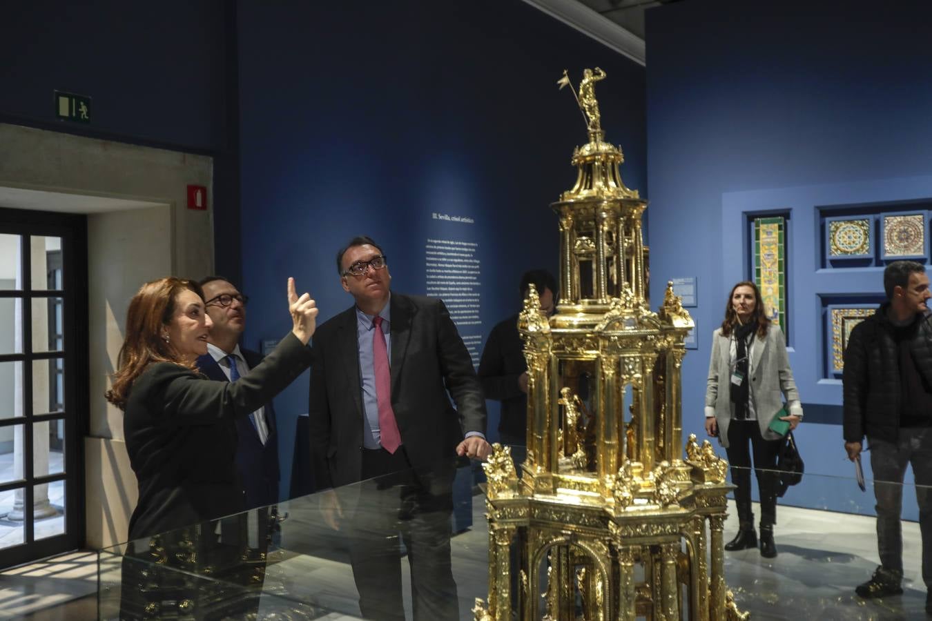 Inauguración de la exposición 'El arte del Renacimiento en Sevilla' en el Bellas Artes
