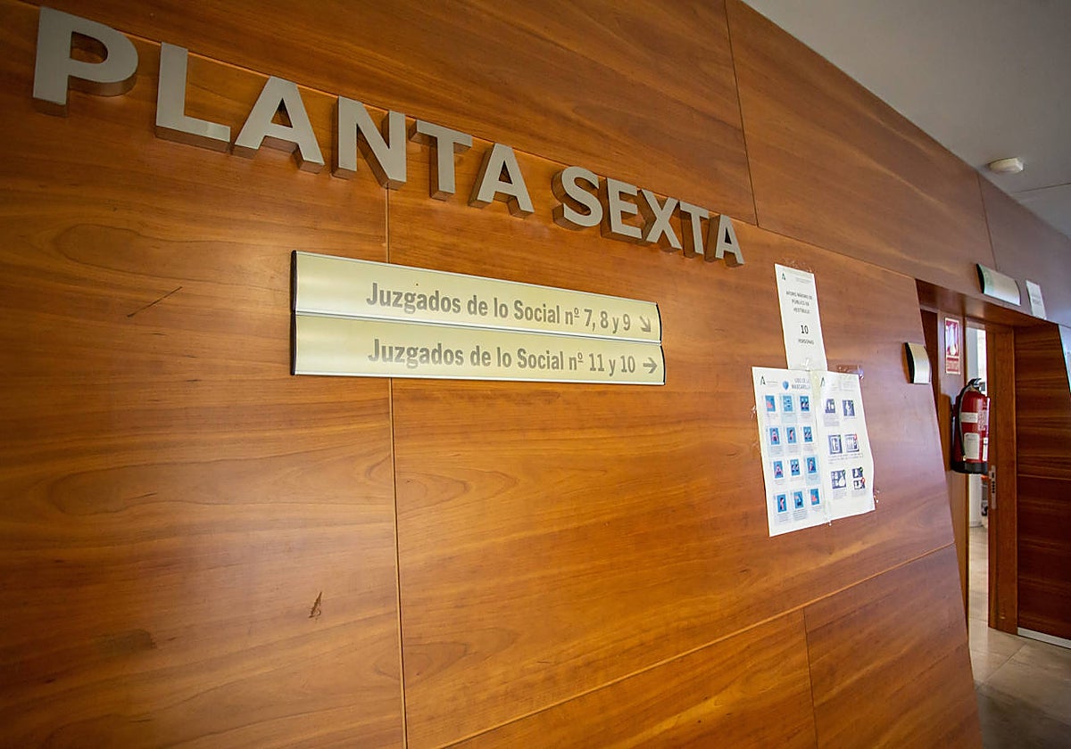 Los juzgados de lo Social de Sevilla se encuentran en el edificio Noga