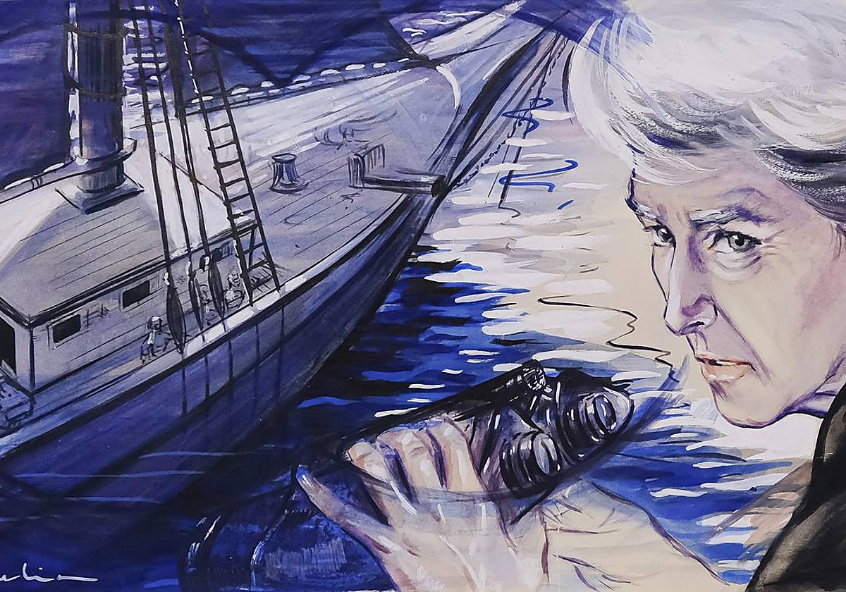 Una muestra de la exposición 'Dibujantas', en La Galería de ABC