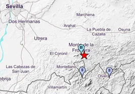 Registrado un terremoto de magnitud 3,5 en la provincia de Sevilla