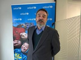 Sevillano y figura esencial de Unicef: «Tenía una vida en mi tierra y, de repente, me vi en otro mundo»