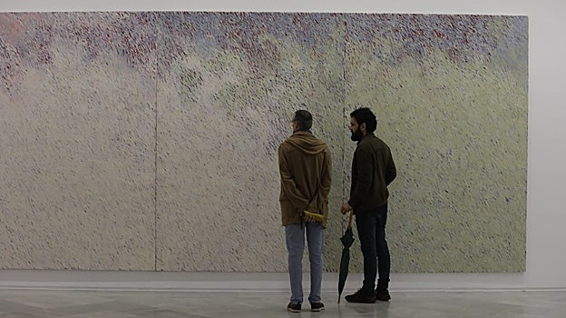 Una de las obras expuetas en esta muestra