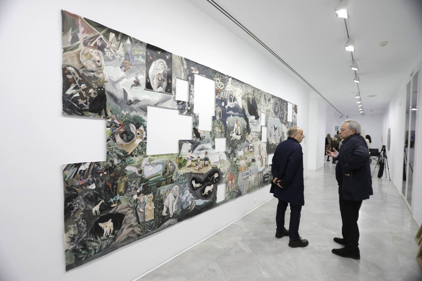 Presentación de la exposición "Devenir pinturas" en el CAAC de Sevilla