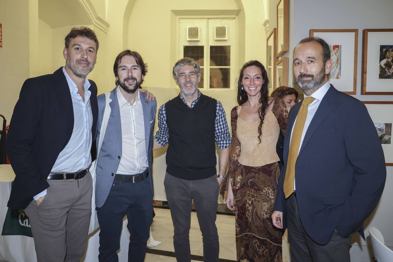 Mario Gago, Miguel Carrasco, Pepe Oliver, Elena Torralba Y Juan Fernández Armenta
