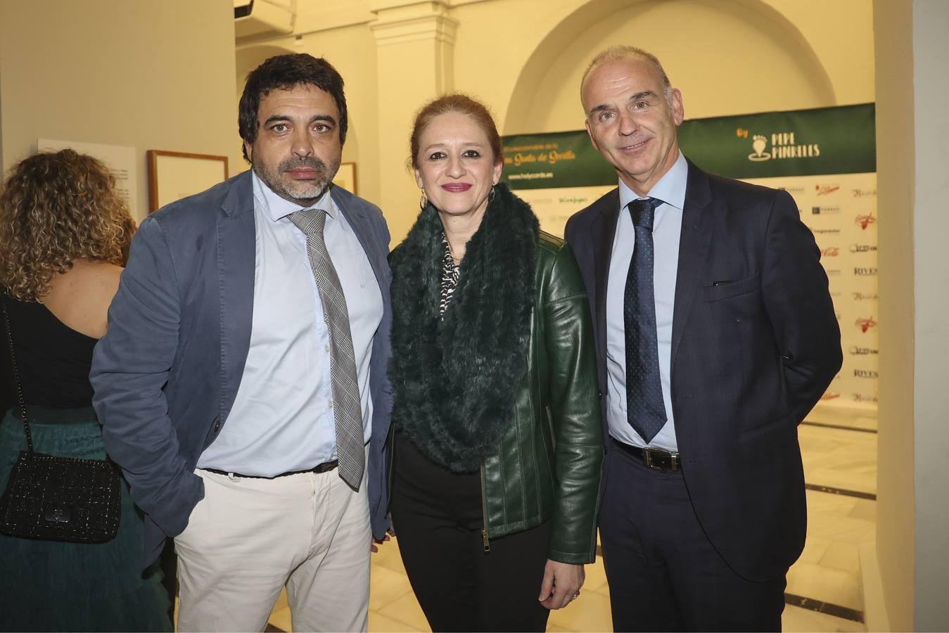 Óscar Estevez, Rocío Copado y Eduardo Barrero