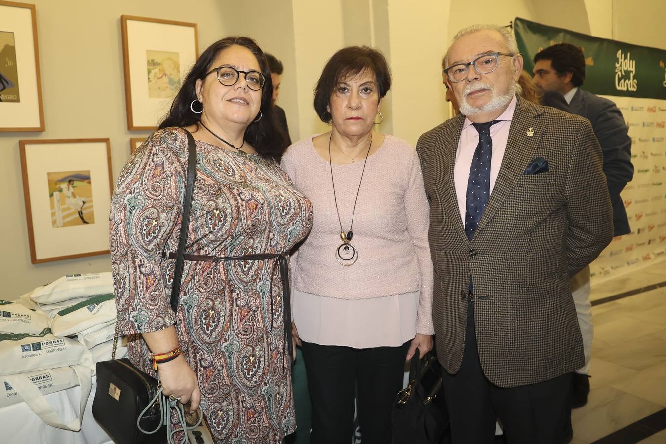 Fátima Aramburu, Juani Hijón y José Luis Pérez