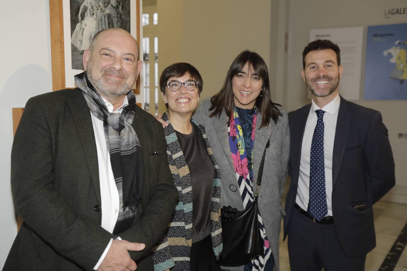 Alfonso Vargas, Vita Lirola, María León y Jorge Díaz