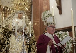 En imágenes, la Esperanza de Triana en el día de la Expectación