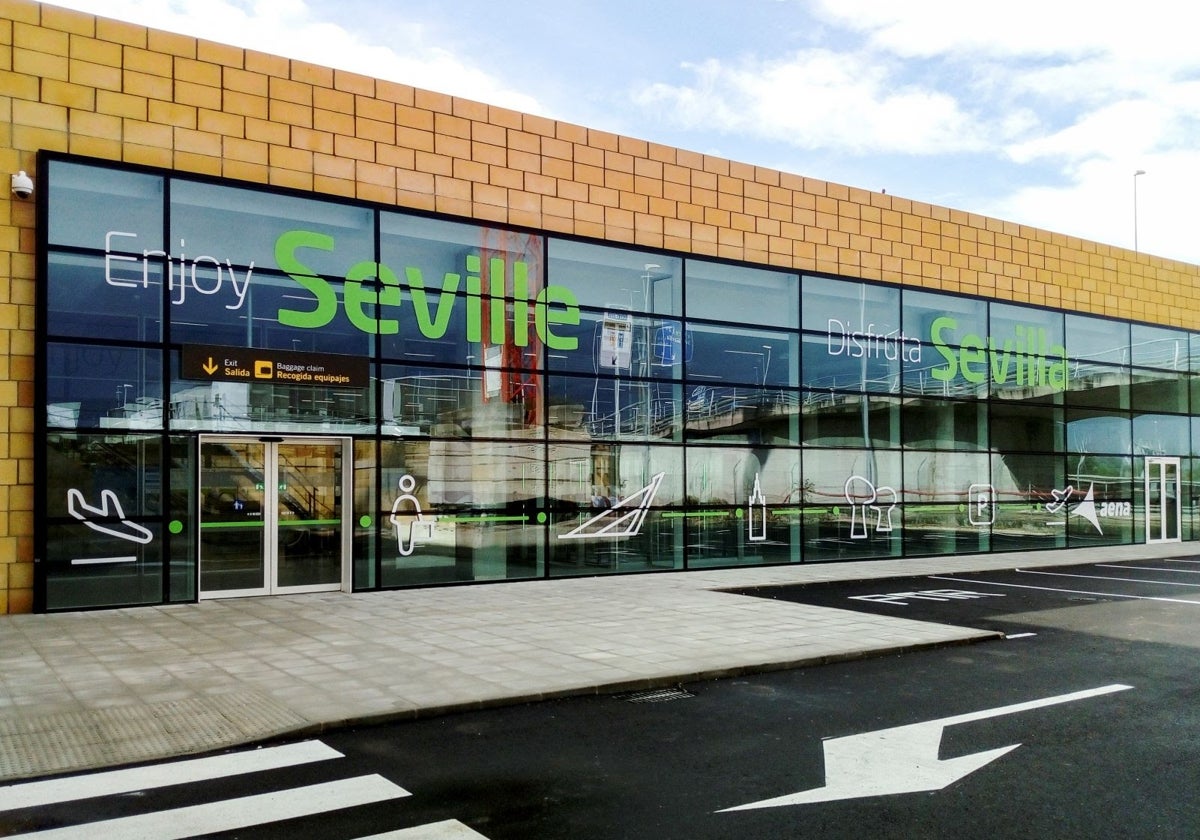 Imagen del aeropuerto de Sevilla
