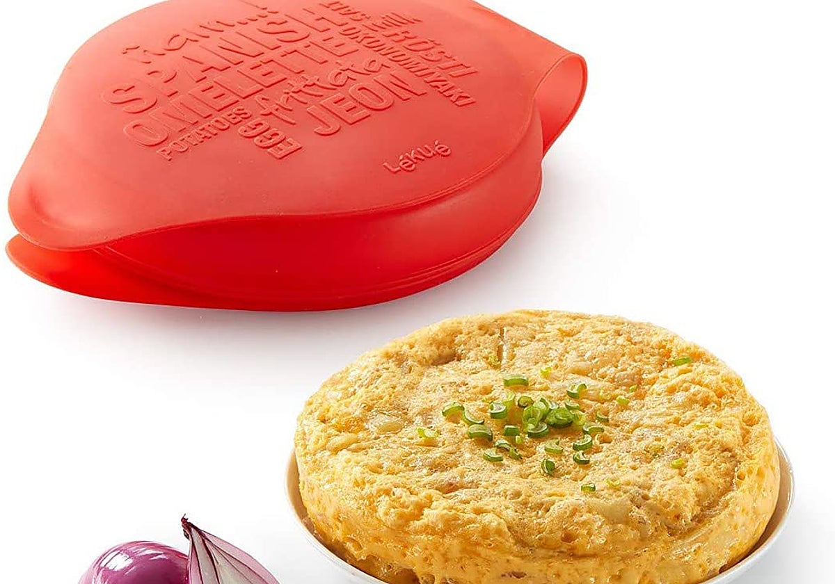 Molde para tortilla de patatas Lékué