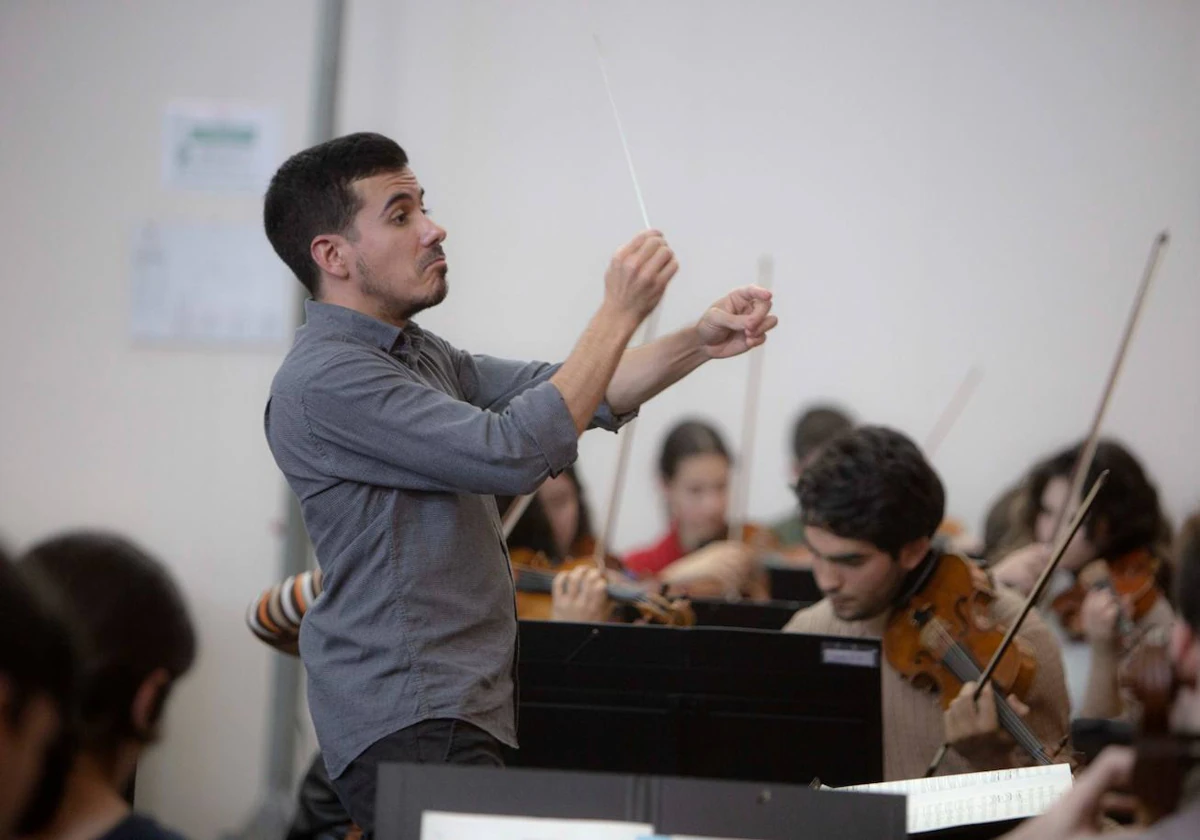 Nuno Coelho dirige la orquesta en una imagen de archivo