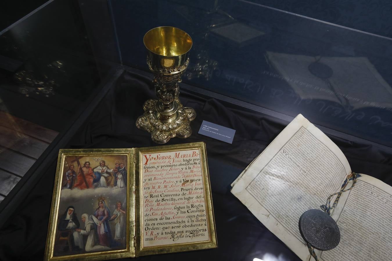 La exposición temporal 'Ex Oratione Praedicare' estará abierta al público hasta el 9 de abril en el convento de Madre de Dios de Sevilla