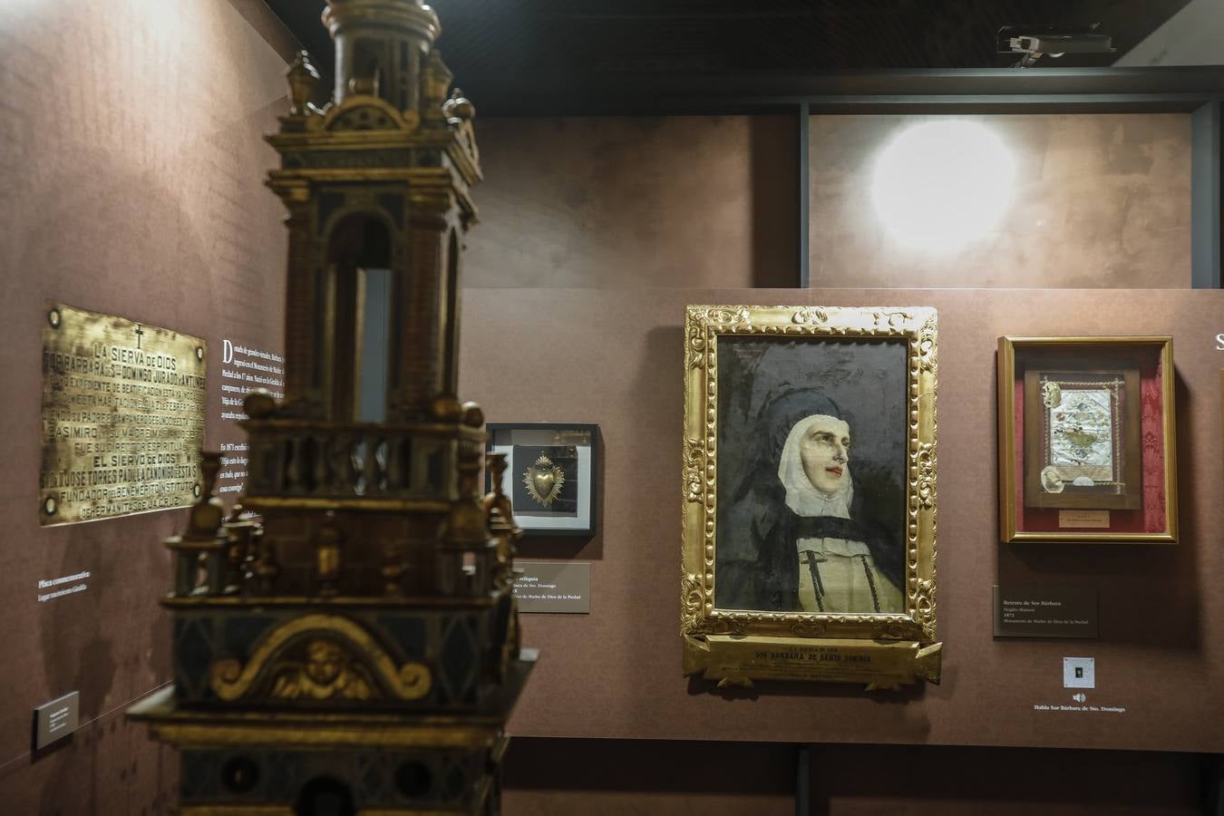 La exposición temporal 'Ex Oratione Praedicare' estará abierta al público hasta el 9 de abril en el convento de Madre de Dios de Sevilla