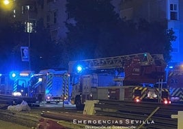 Un exceso de «incienso cofrade» obliga a los bomberos a acudir a un bloque ante un posible incendio