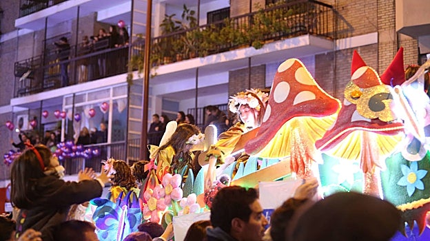 La cabalgata en Triana por Pagés del Corro