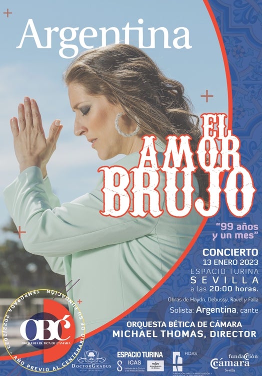 Cartel del programa de este viernes de la Orquesta Bética de Cámara