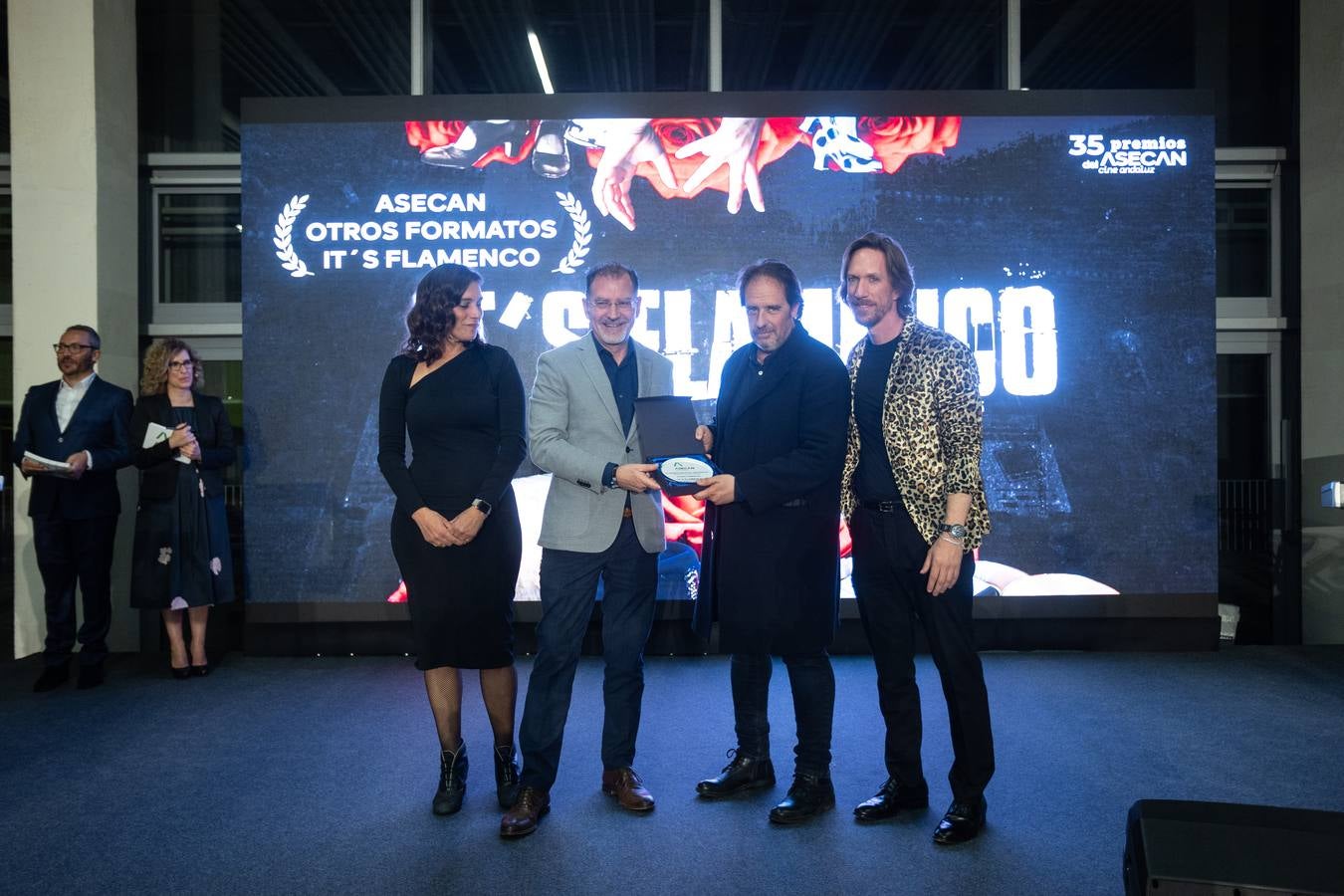 La edición contó con numeroso público y en ella se galardonó los trabajos del cine andaluz