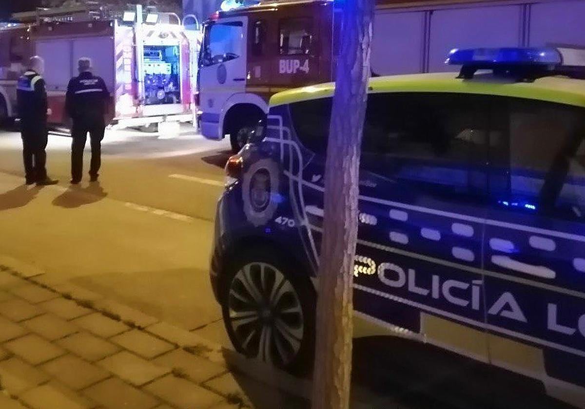 Imagen de archivo de un incendio en Sevilla