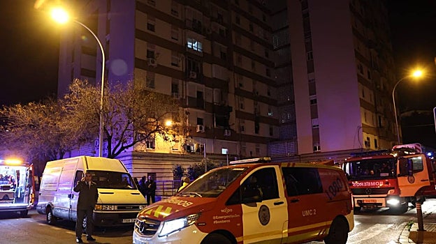 El incendio del Polígono Norte deja quince heridos