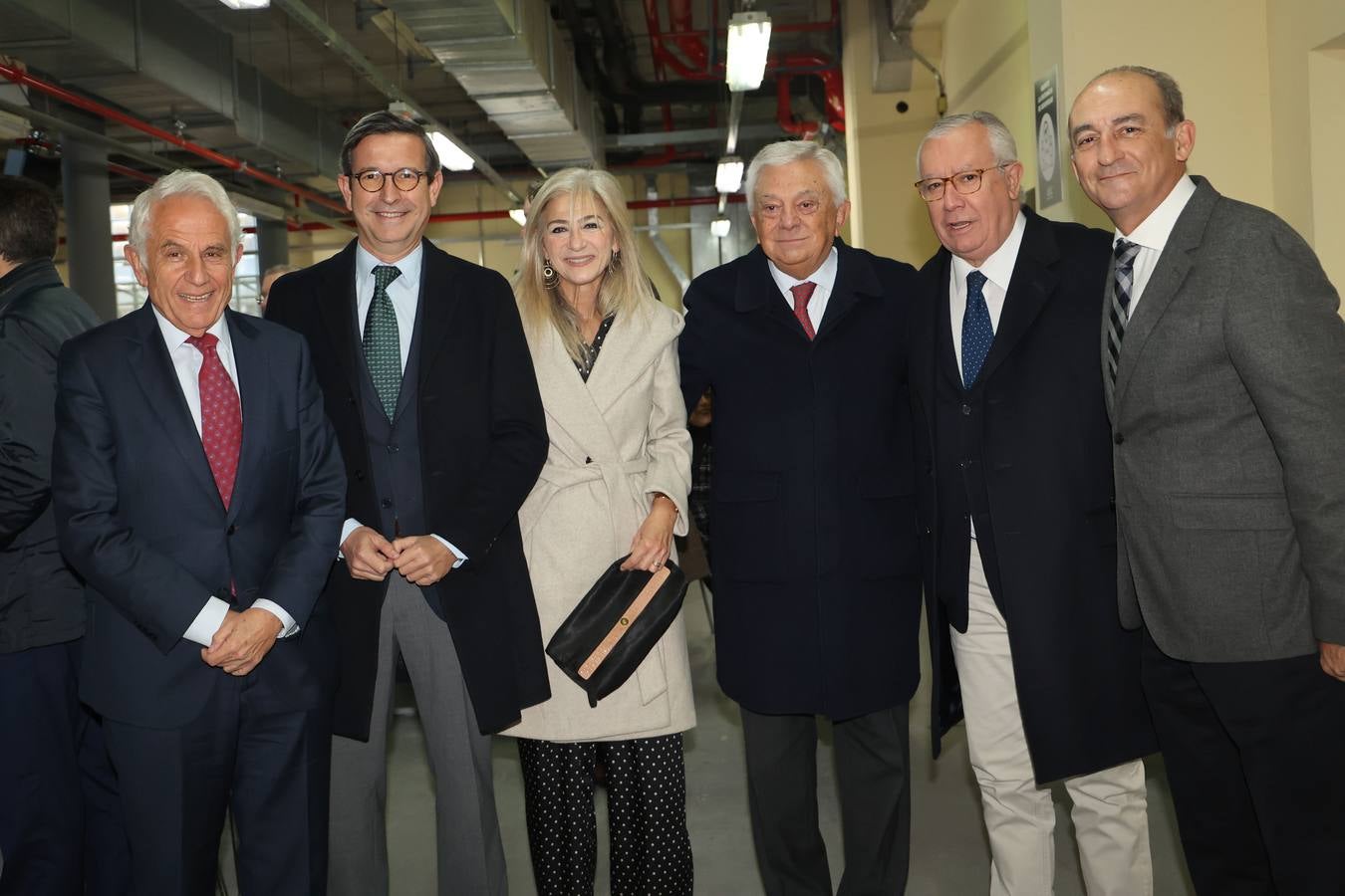 Antonio Pascual, Jorge Paradela, Patricia del Pozo, Francisco Herrero, Javier Arenas y Gabriel Pérez-Alcalá