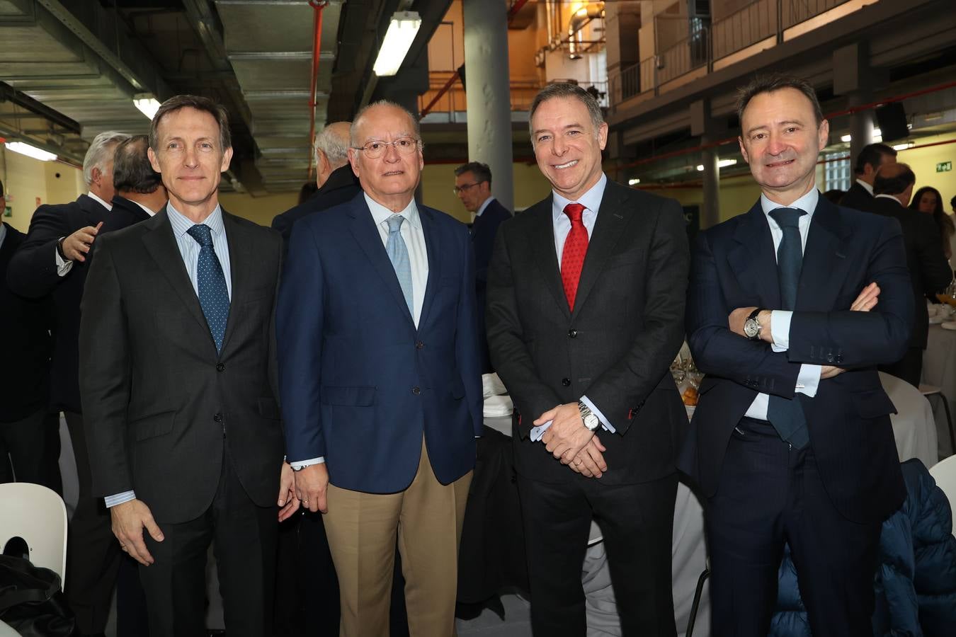 Luis Sánchez Manzano, Álvaro Ybarra, Manuel de la Cruz y Ricardo Astorga